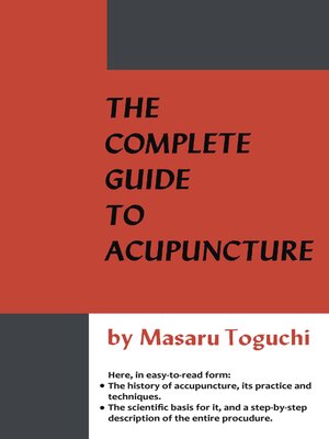 cover image of The Complete Guide to Acupuncture